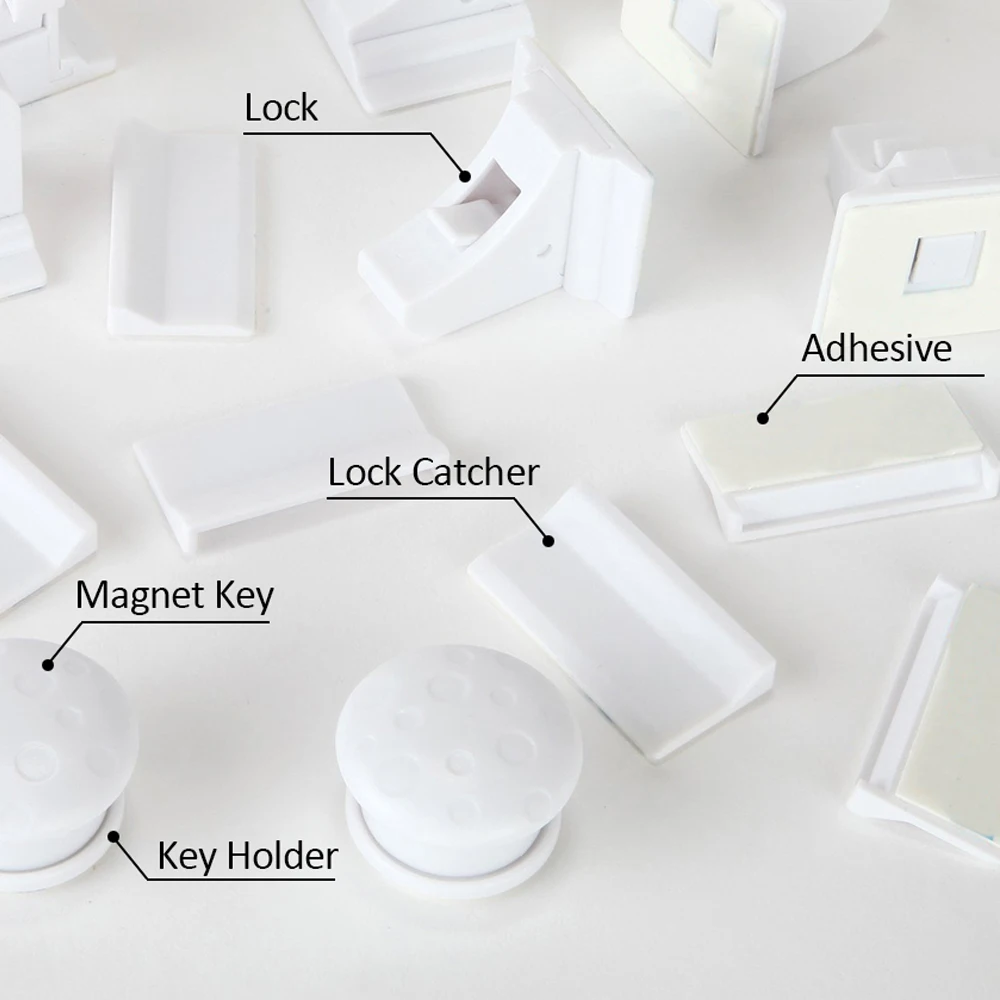 Kinderen Bescherming Baby Veiligheidsslot Magnetisch Kinderslot Lade Klink Kast Deurslot Limiter Kinderen Veiligheidssloten