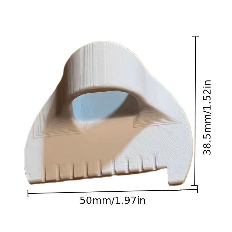 Ferramenta de costura impressa em 3D de fácil aderência para iniciantes e idosos - ajuda de costura manual de plástico com espaçamento de 4 mm, evita pular pontos
