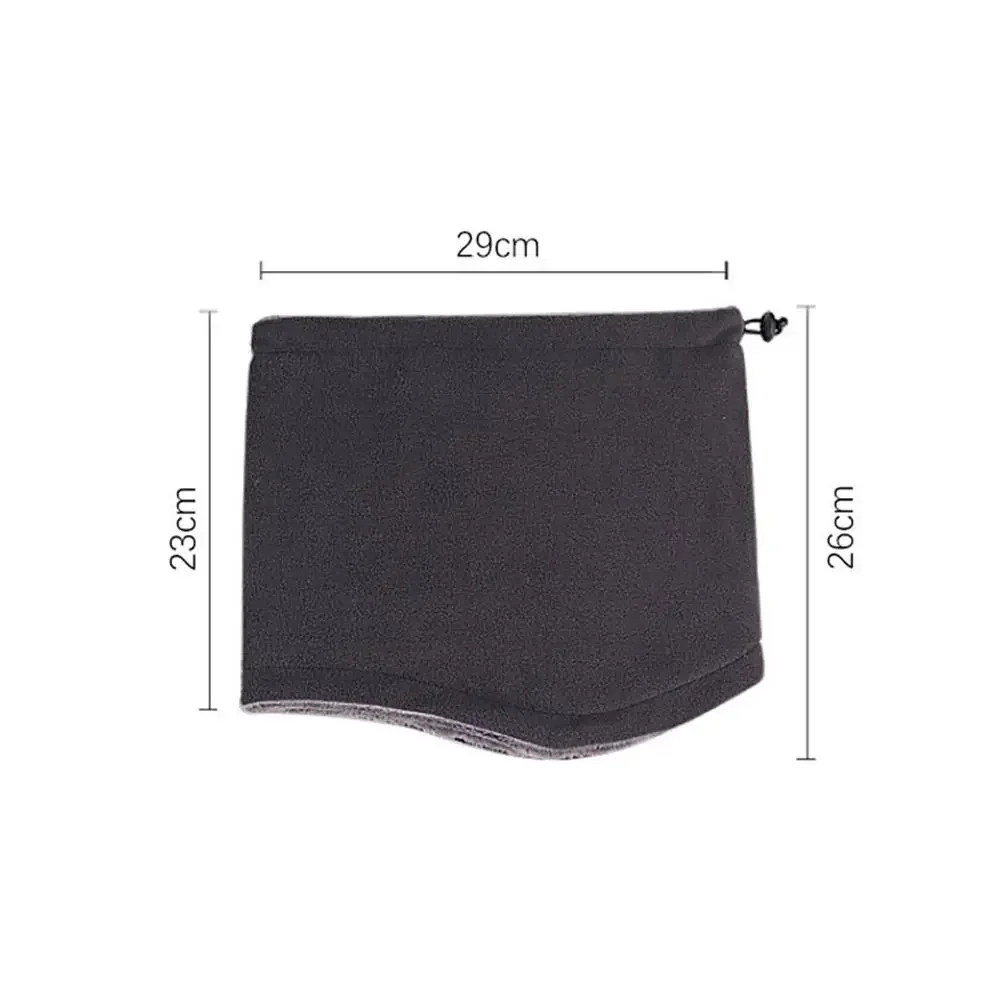 Motocicletta invernale Maschera calda Uomo Donna Collo in pile Scaldacollo esterno Sciarpa antivento Campeggio Trekking Passamontagna Maschera da ciclismo