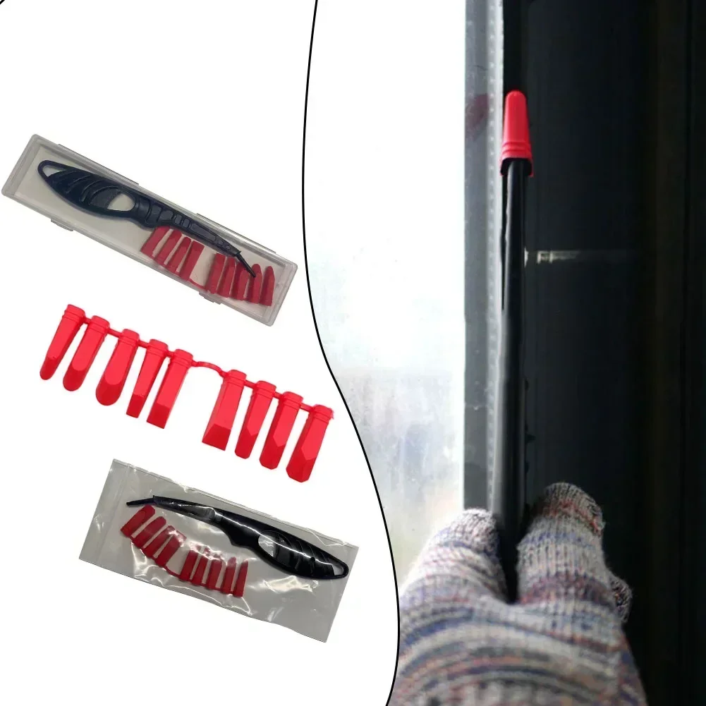 แก้วกาวมุม Scraper พลาสติก Sealant Spreader กระเบื้อง Joint Repair เครื่องมือ Applicator ชุดทําความสะอาดมุมกาวเครื่องมือ