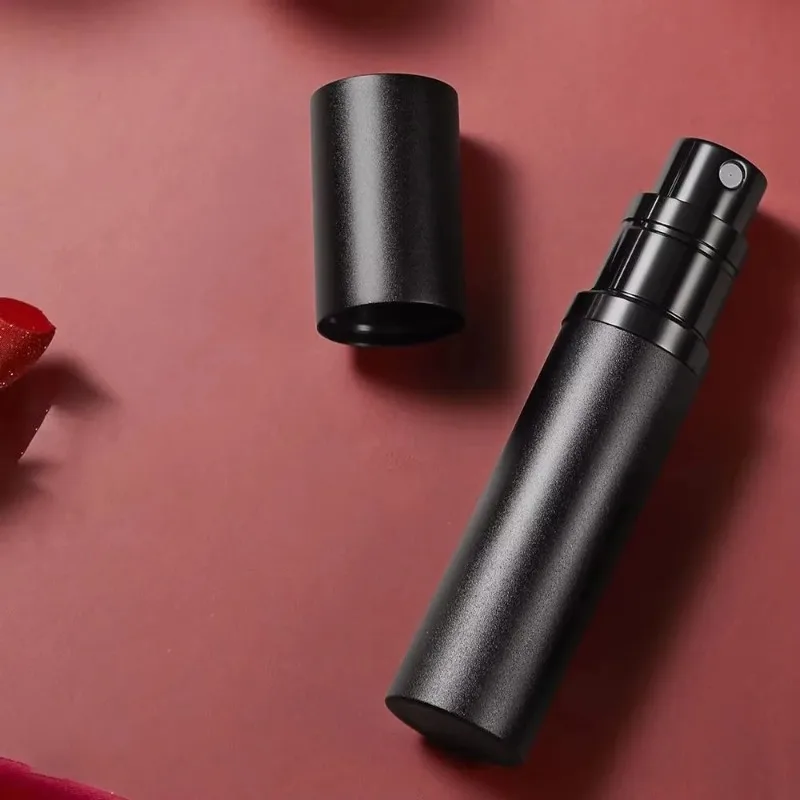 5ml Mini Portable Perfume Spray Liquid Container Can Be Refilled with Cosmetic Travel Aluminum Spray Empty Bottles Sub-bottling