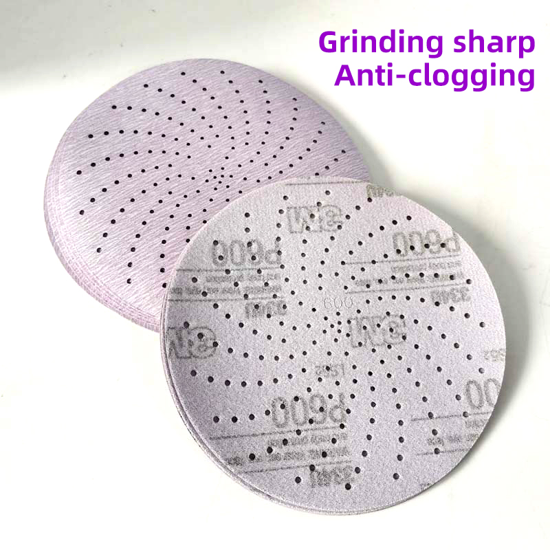 10 pz 150mm 3M carta vetrata dischi abrasivi di forma rotonda Hook Loop carta abrasiva foglio di lucidatura Sa