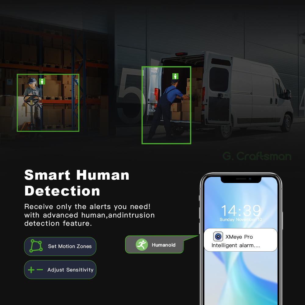 XMeye D 5MP POE IP камера Поддержка TF-карты динамик аудио Onvif CCTV видеонаблюдение безопасности G.Craftsman