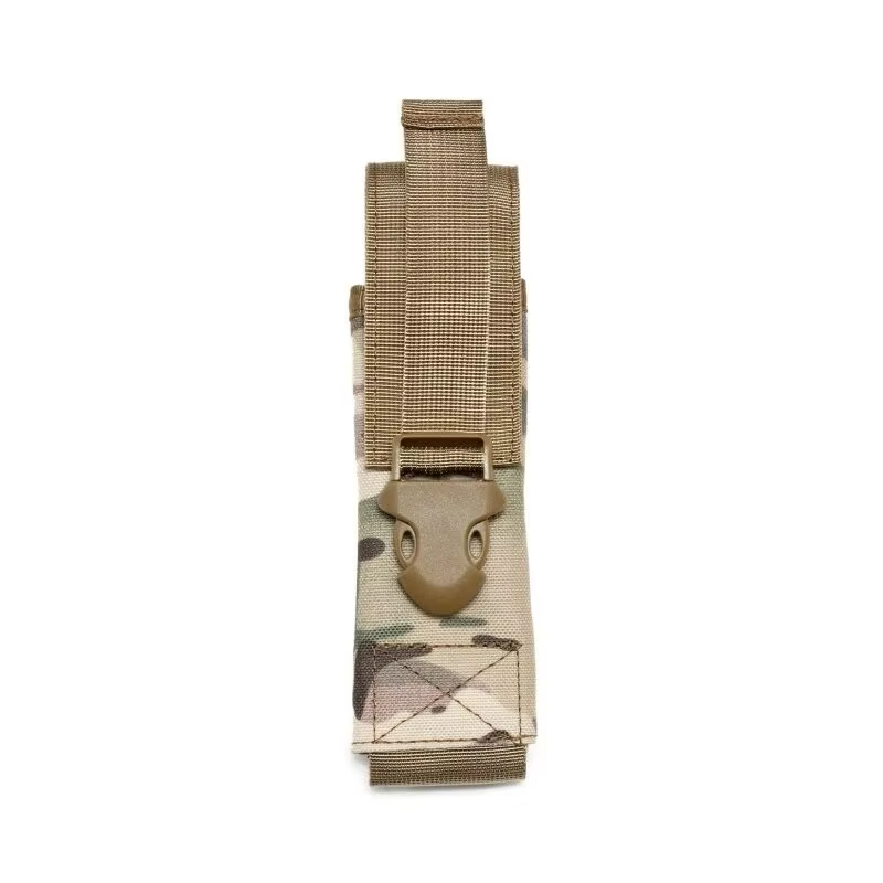 DIZETION Outdoor Flashlight Bag Flashlight Bag Multifunctional Swing Stick Set MP5 Storage Bag MOLLE Fan Kit Accessories