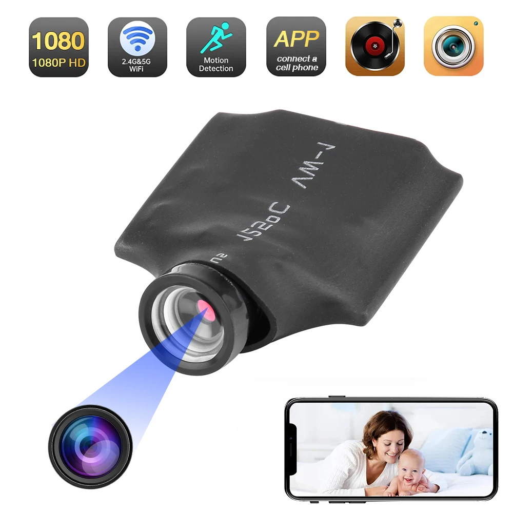 1080P High-Definition Wireless WIFI IP Mini Kamera DIY Taste Design Modul Motion DVR Video Recorder Home Security P2P Kamera