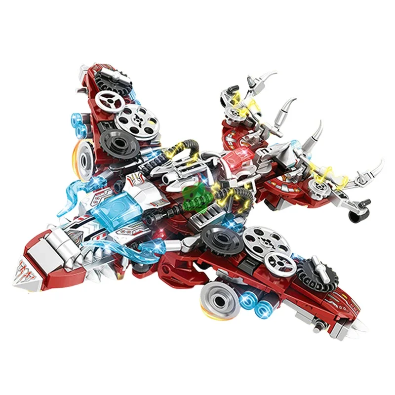 2IN1 Jurassic Mechanical Indominus Rex ไดโนเสาร์ World Building Blocks City Fighter Dino Park อิฐของเล่นเด็ก