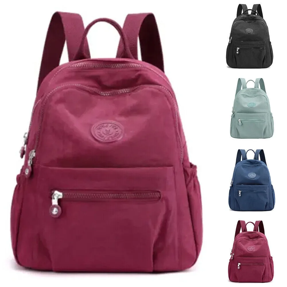 Mochila pequeña para mujer y hombre, mochila de viaje de gran capacidad, bolso de hombro escolar, Mini mochila informal de moda
