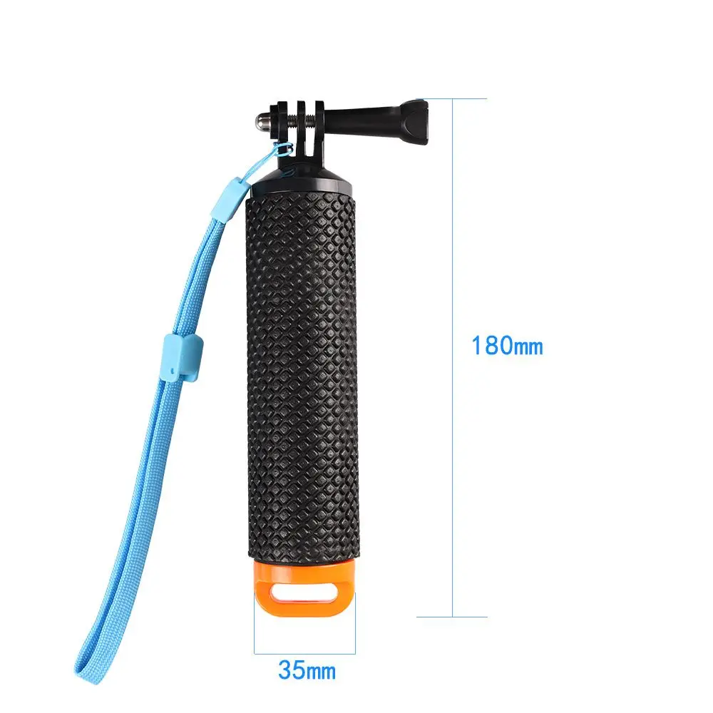 Empuñadura flotante para Gopro Hero 8, 7, 6, 5, 4, 3, Xiaomi Xiomi Yi 2, 4 K, 4 K, Cámara de Acción