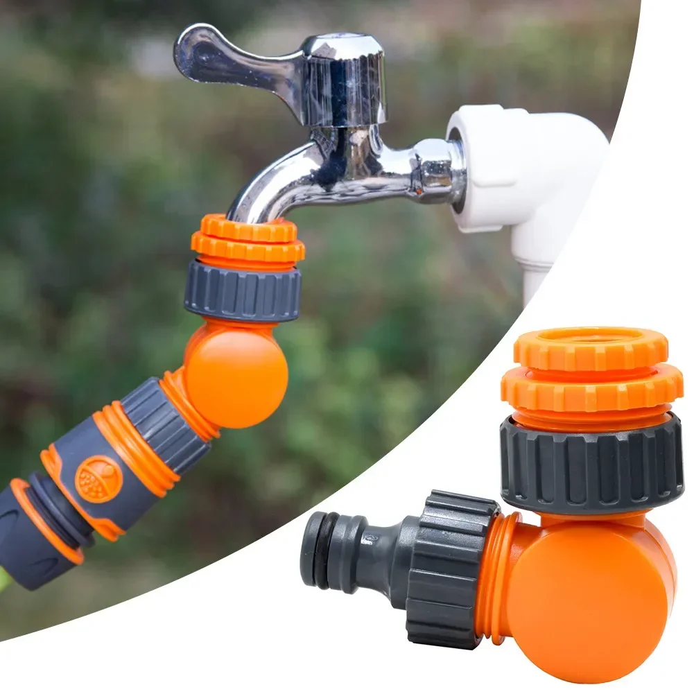 Connettore per tubo da giardino, adattatore per rubinetto da 1/2 pollice, connessione rapida in plastica con blocco clic per irrigazione e irrigazione