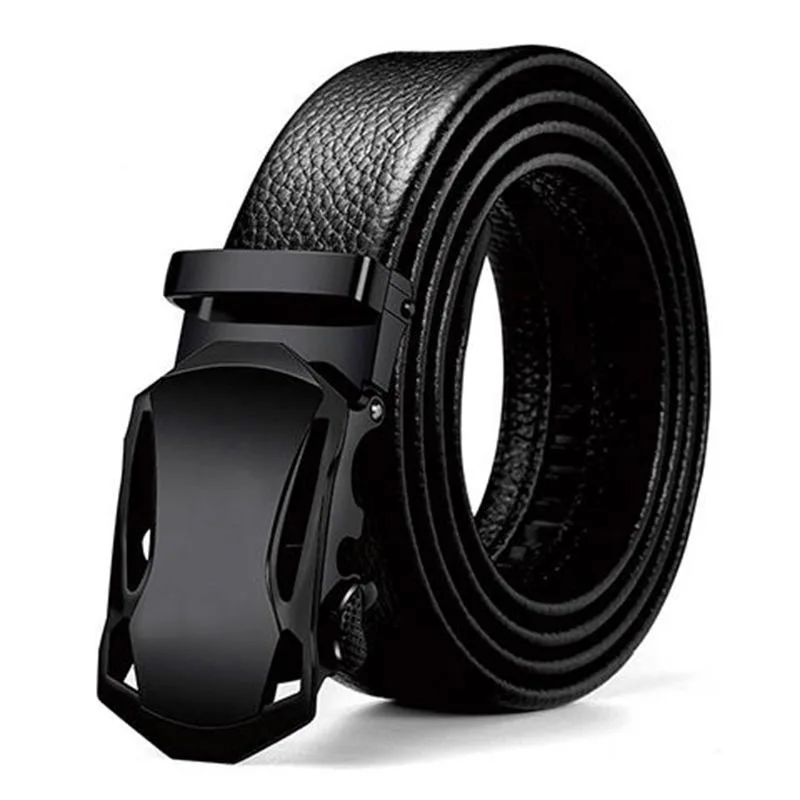 Cinto masculino de negócios elegante com fivela de metal, cinto macio de couro pu de alta qualidade emparelhado com calças de trabalho e jeans
