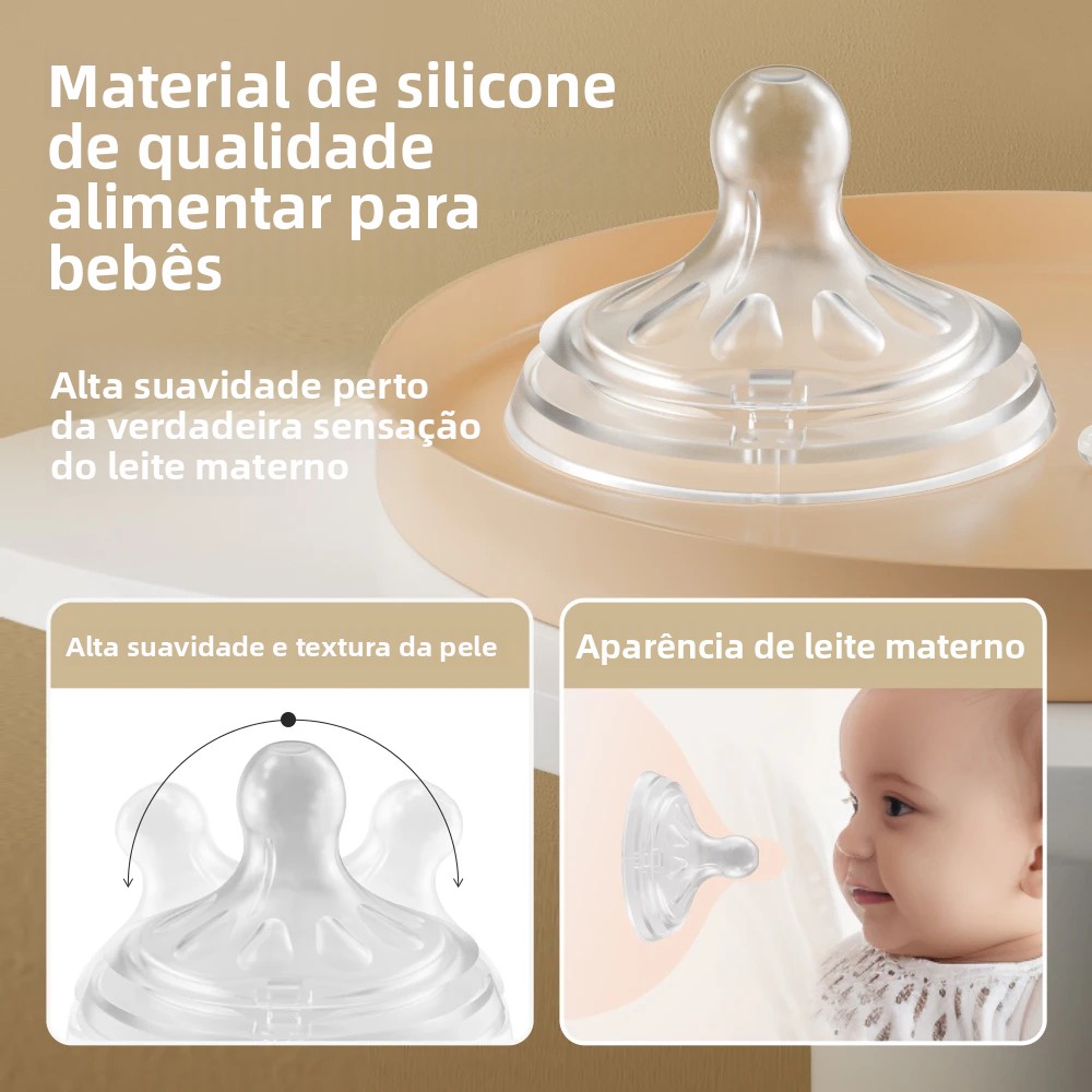 150/240/330ml garrafa de bebê pp garrafa de bebê recém-nascido com alça garrafa de leite alimentação garrafas de bebê recém-nascido suprimentos de alimentação