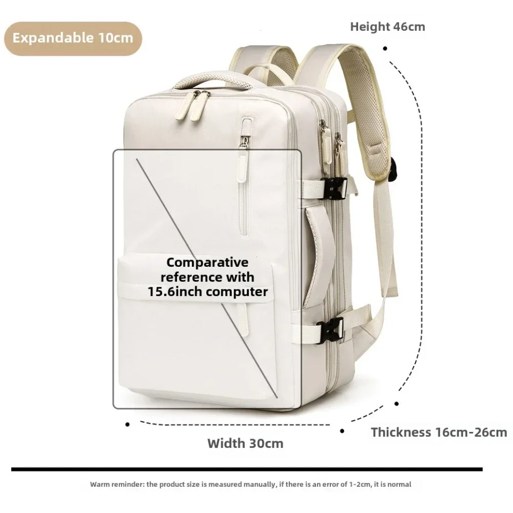 Mochila 40x30x20 Avión, Mochila para equipaje de mano de cabina, Mochila para portátil para viajes en avión, Mochila escolar, Bolsa para hombres y mujeres