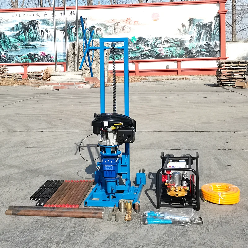 Customized Small handheld hard rock core drilling machine portable exploration core drilling rig