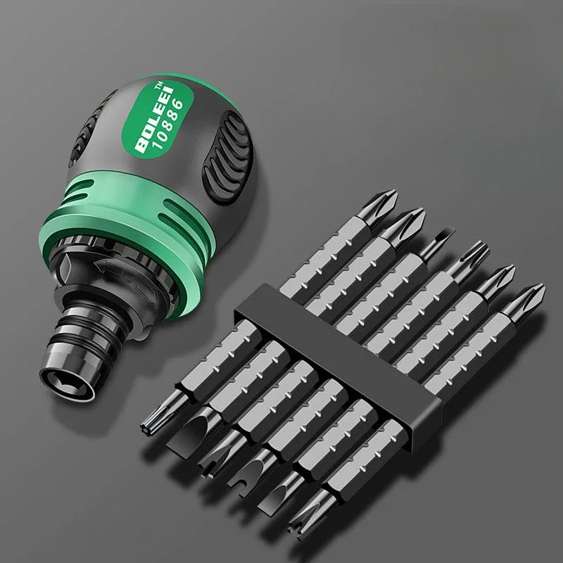 Xiaomi High Quality Ratchet Screwdriver Set with Multifunctional Adjustable Inner Cross Shaped Triangular Portable Screw Driver