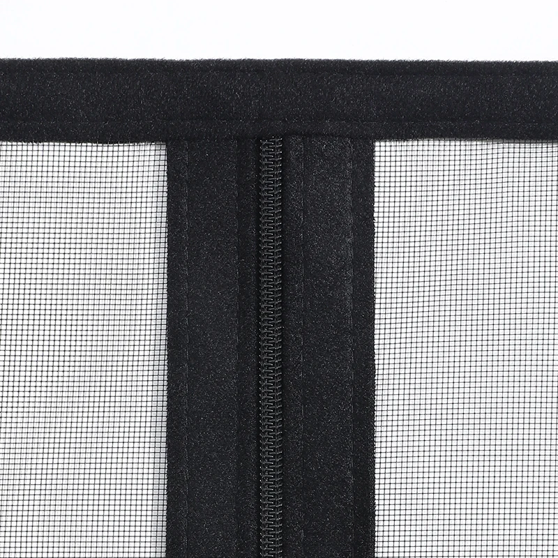 Black，Mosquito nets for window zipper ，Self Adhesive Mosquito Net Indoor mesh Invisible Customizable Anti ，mosquito netting