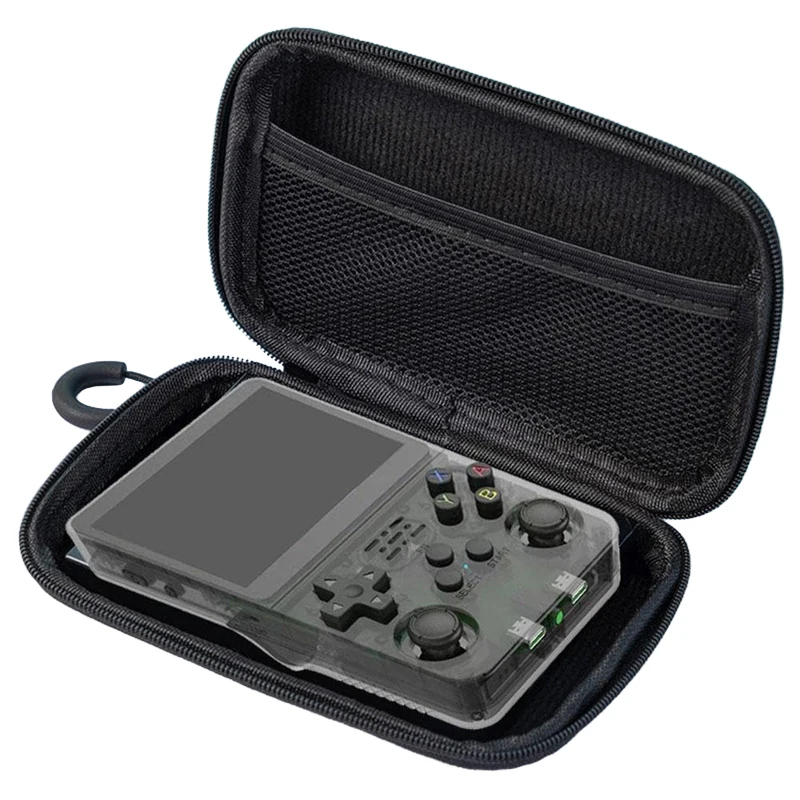 Game Console Storage Bag for R36S/R35S/RGB30/RGB20SX/RG353M/RG35XX H Hard Portable Protective Case Organizer Handheld Bag