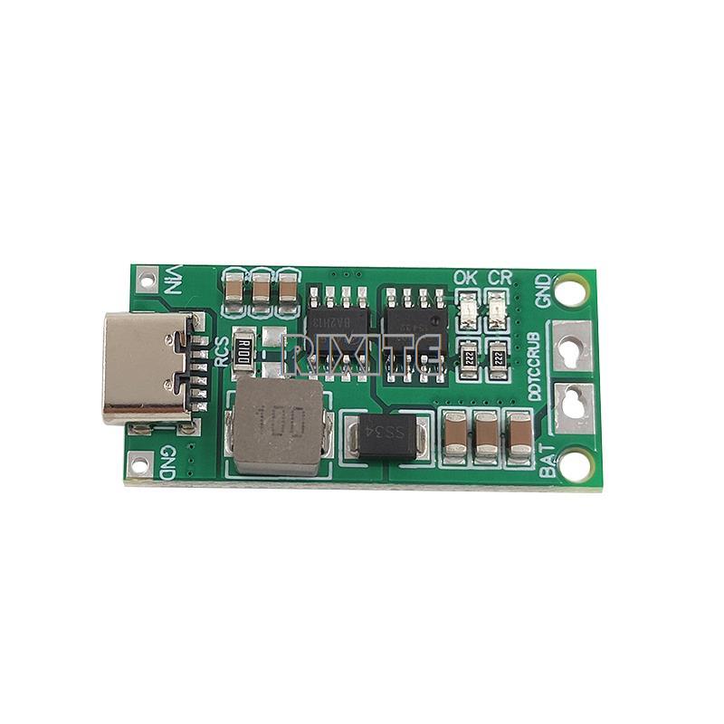Тип C BMS 2S 3S 4S 1A 2A 4A 18650 Плата зарядного устройства для литиевых батарей USB C повышающий модуль для Li-Po Polymer Power Bank