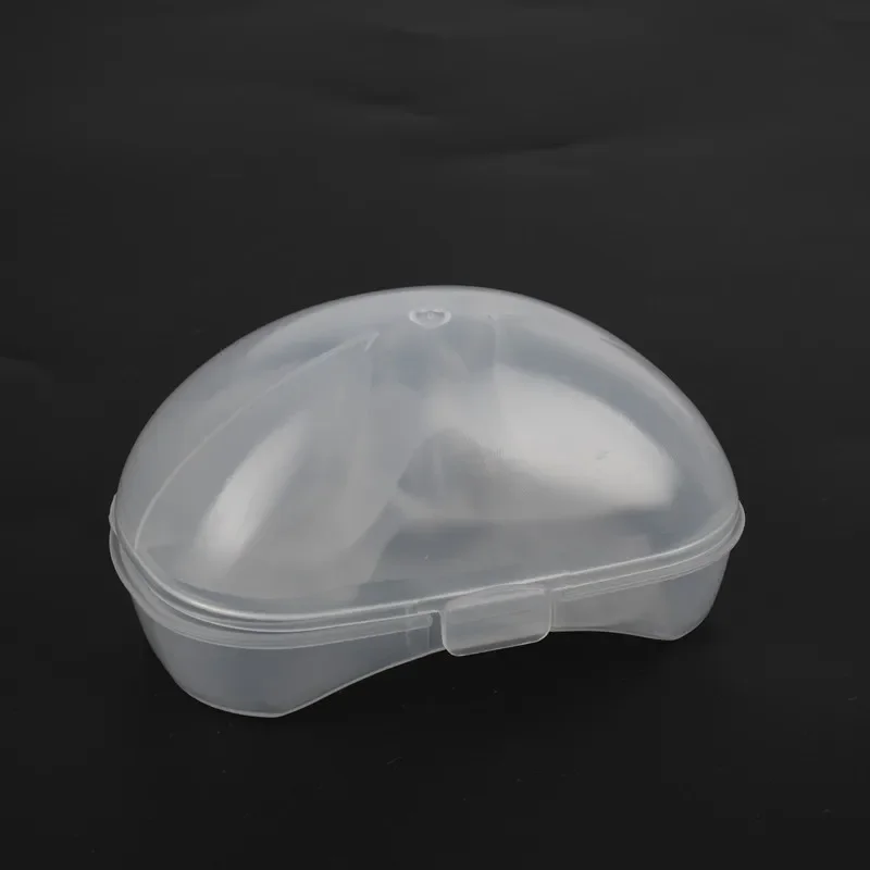 Silicone mamilo protetores para amamentação, estojo claro, escudos de amamentação, mães de alimentação, novo, 2pcs