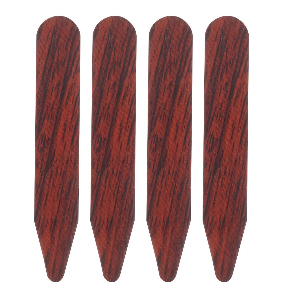 4 шт., деревянные вставки для воротника рубашки, небольшие опоры для воротника, мужские аксессуары для официальной одежды, униформа, рубашка, остается