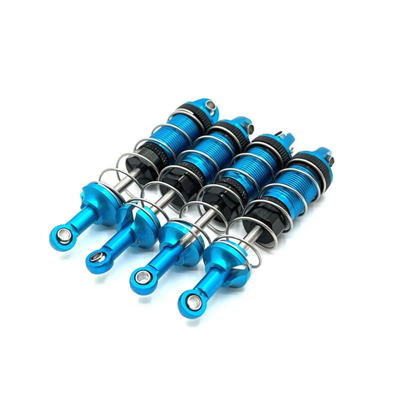 RC รถ 4pcs โลหะโช้คอัพน้ํามัน Damper สําหรับ SCY 16101 16102 16103 1/16 RC รถอะไหล่อัพเกรดอุปกรณ์เสริม
