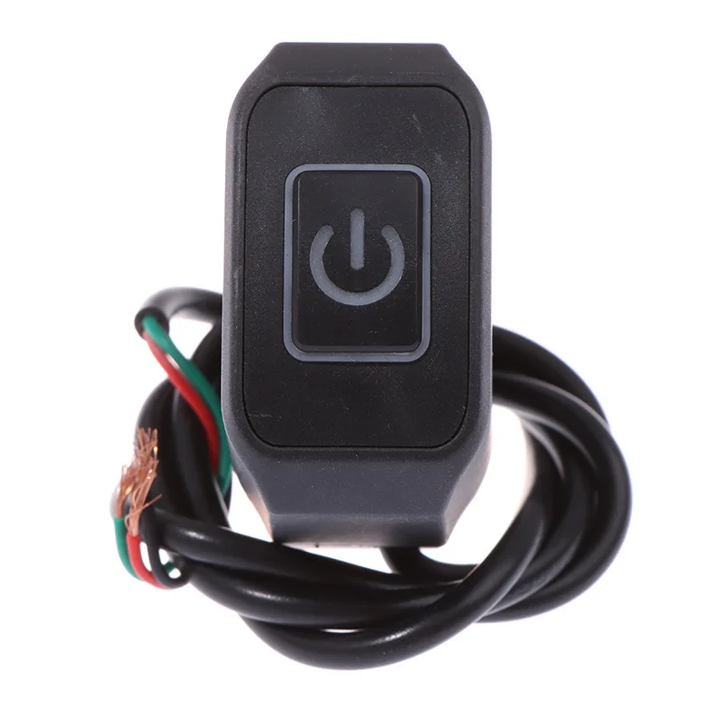 Universele motorfiets stuurschakelaar knop 12V knopconnector schakelaar voor elektrische sterdruk waterdichte schakelaar