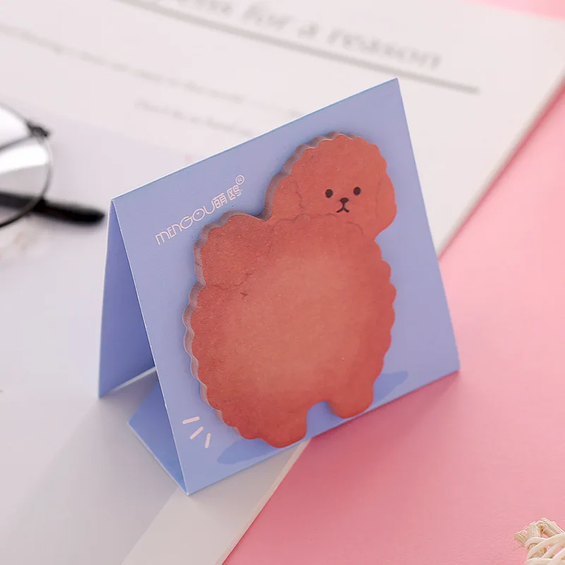 1 ชิ้น Lytwtw น่ารัก Kawaii สัตว์ Sticky Notes Notepad Memo Pads Office School Supply เครื่องเขียน Panda Cat สติกเกอร์