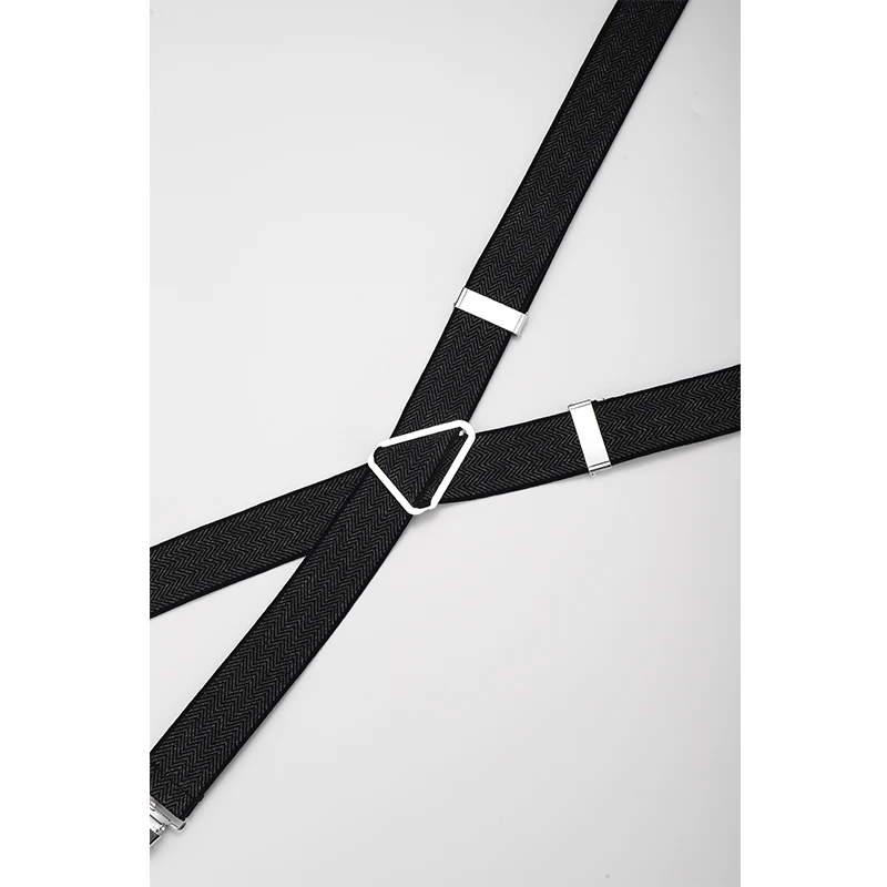 British High-End Adult Trousers Elastic Non-Slip Elastic Adjustable Suspenders
