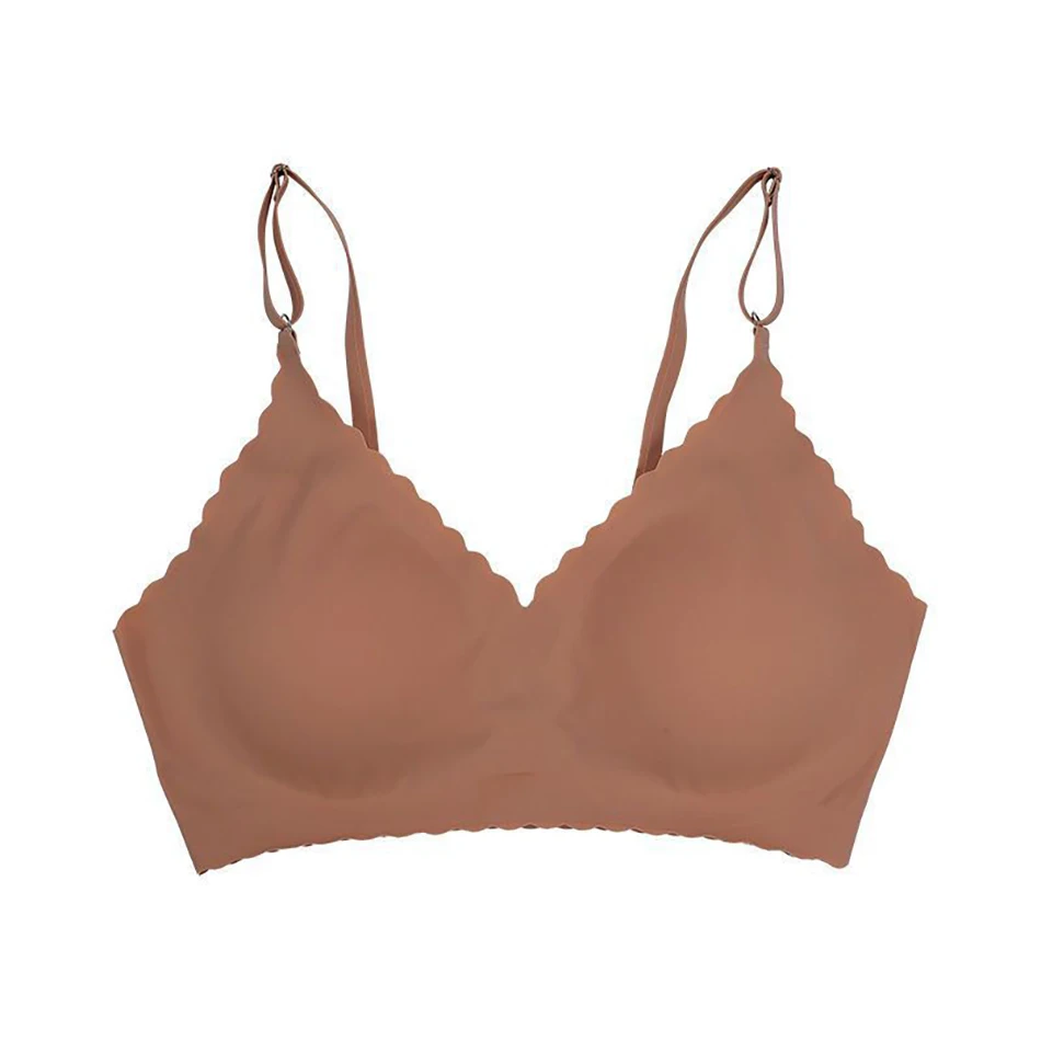 High Performance Seamless Ice Silk No Underwire Bras with Ultra Thin Material for Active Women Who Desire Comfortable and Style