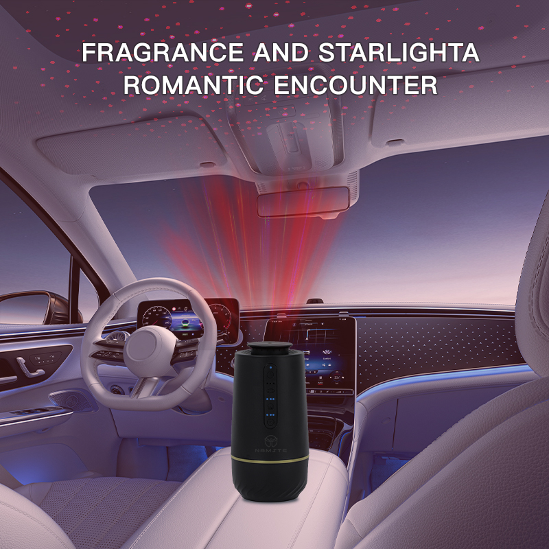Namste 30m³ USB Charging Mode Aroma Diffuser Car and Home Dual Modes Fragrance Essential Oil Perfume Flavoring Car 30ml