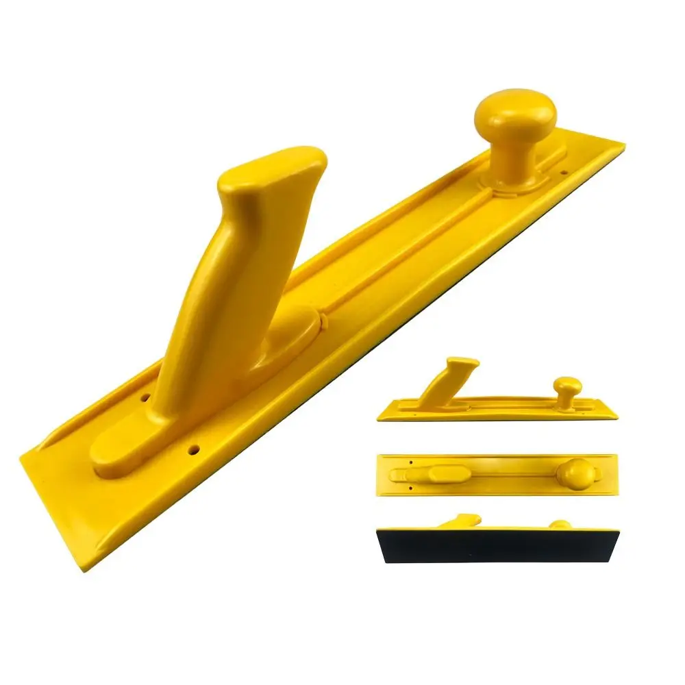 Yellow Wood Saw Push Stick Safety Hand Sawdust Woodworking Block Pusher Tool Hand Protection Safe Wood Working Pusher Table