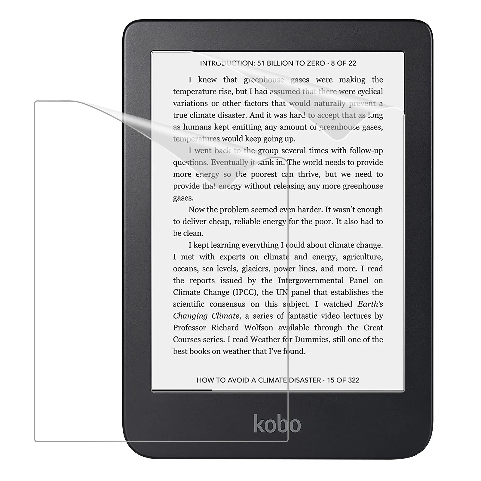 2 упаковки защитных пленки для Kobo Clara Color 6 дюймов 2024/Kobo Clara BW 6 дюймов 2024/Kobo Clara 2E 6 дюймов 2022, антибликовая защита премиум-класса для домашних животных