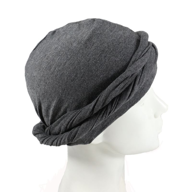 Turbante elástico para hombre, gorro de satén con forro elástico, Bandana, gorro indio, gorros de Hip Hop, diadema para motorista, novedad de 2022