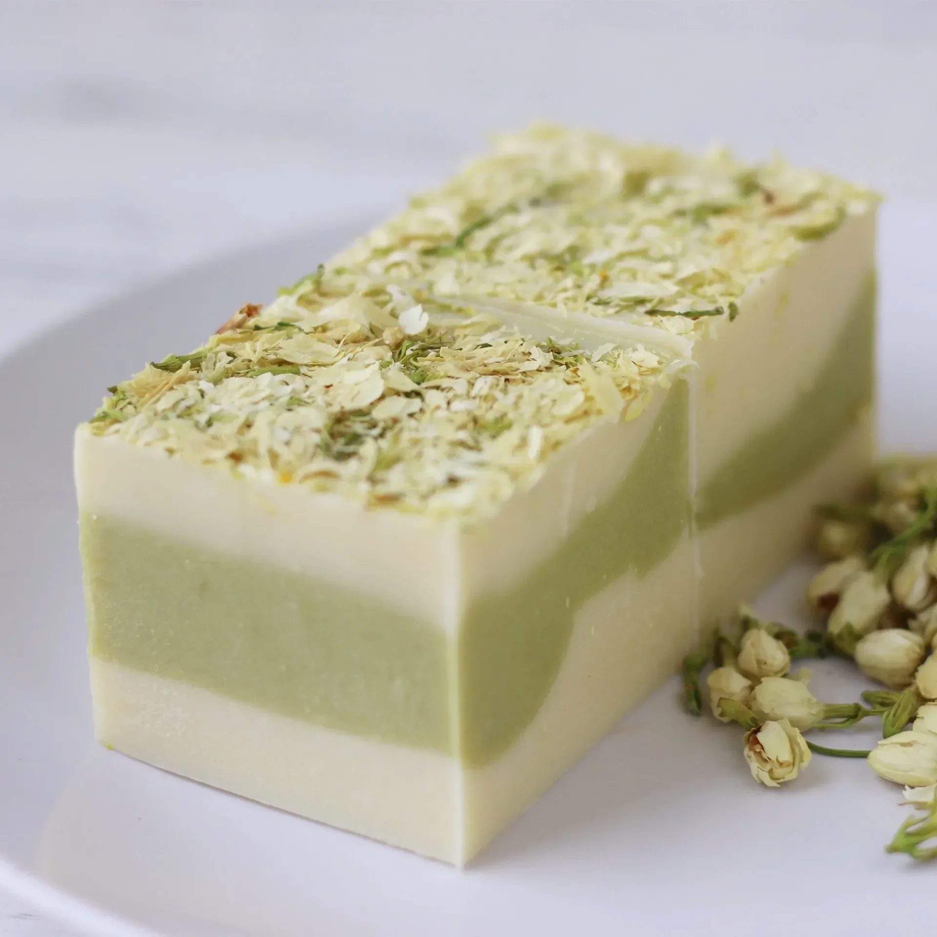 Handgemachte Gardenia-Seife, Rose, Meersalz, Zitrone, Minze, Jasmin, ätherisches Öl, niedrige Temperatur, kaltgefertigt, Lavendel, 95 g