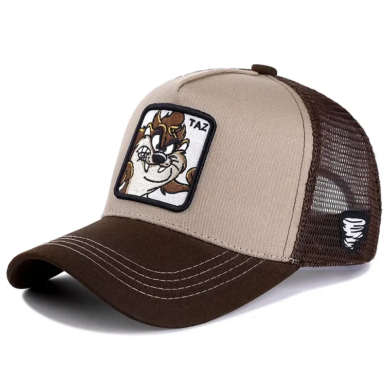 고품질 브랜드 애니메이션 만화 Snapback 코튼 야구 모자 남자 여자 힙합 아빠 메쉬 모자 트럭 모자 Dropshipping