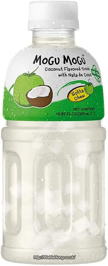 Mogu Mogu - Zumo de Frutas Surtido con Nata de Coco - Hasta 8 Sabores Surtidos - Mogu Mogu - Botella 320 ml
