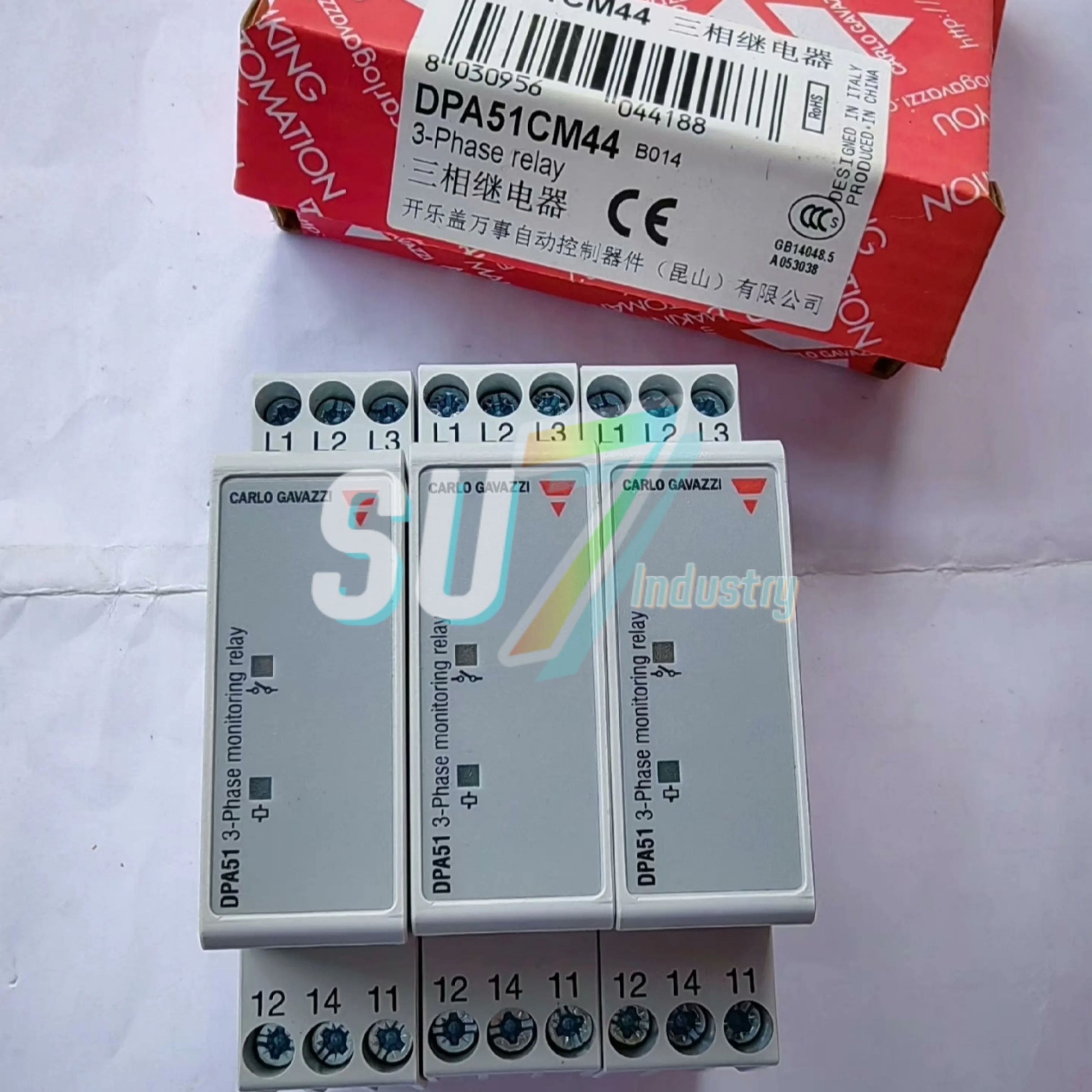 DPA51CM44 B014   New In warehouse  Phase Monitoring Relay