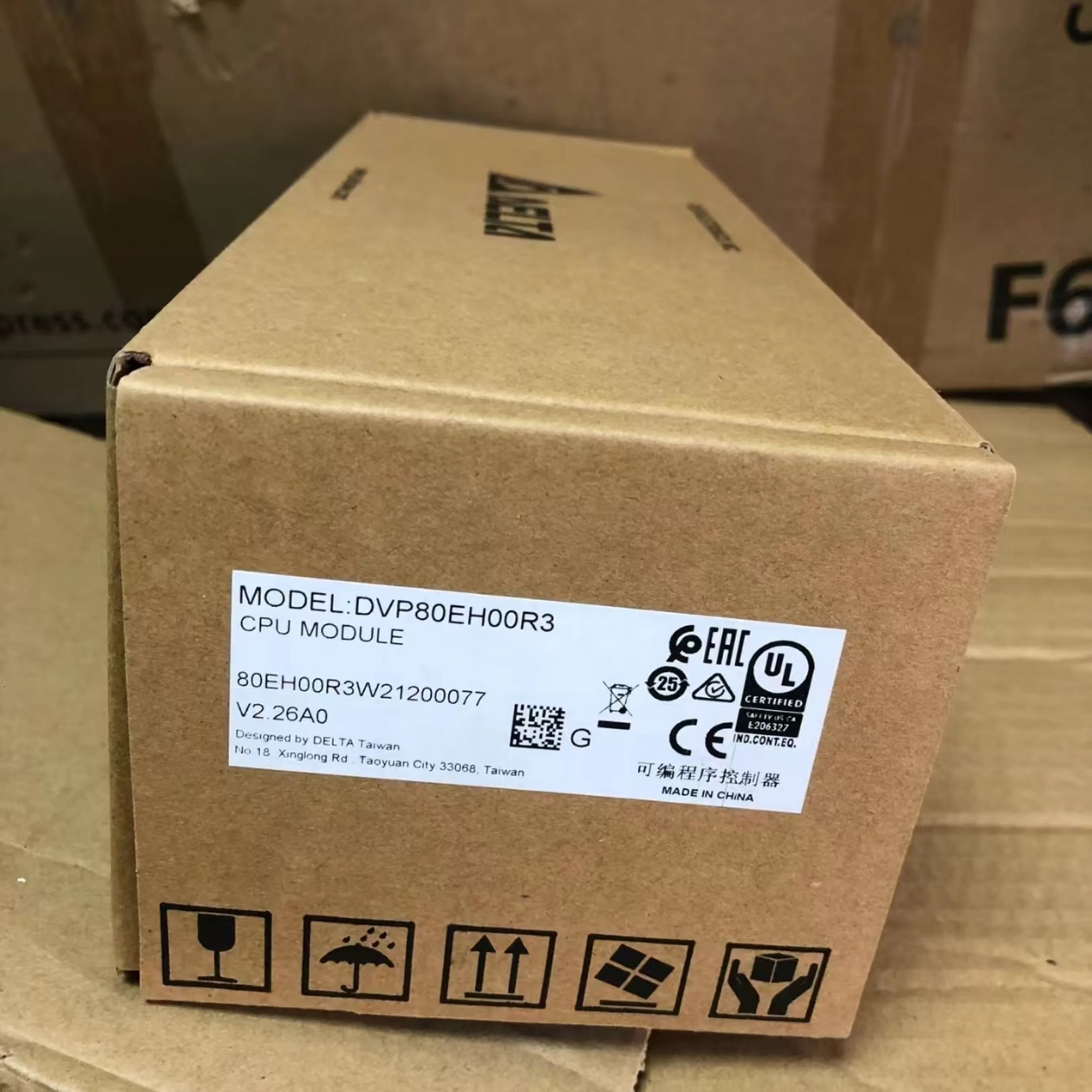 DVP80EH00R3   DVP80EH00T3    PLC Module      New original