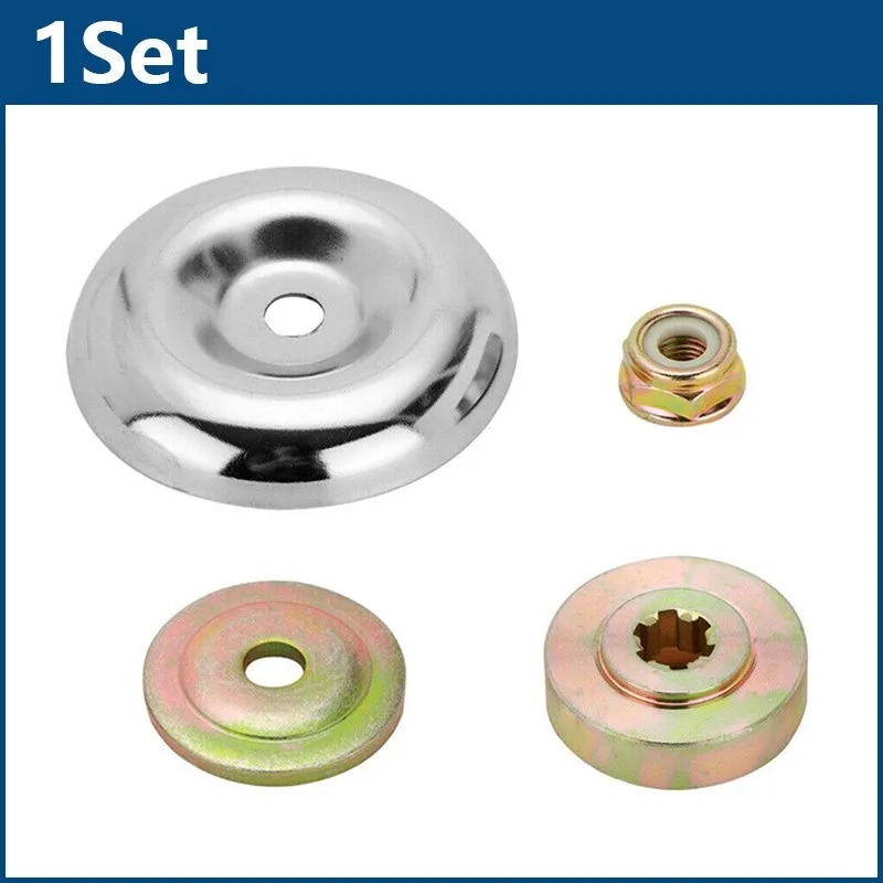 1RT Rasenmäher Rasentrimmer Kopf Adapter Mutter Befestigungsset Rasenmäher Klinge für Gartengeräte Teile