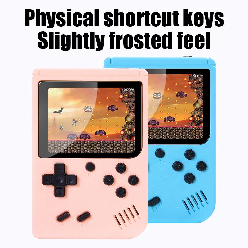 8-Bit Video Game Console 3.0 Inch LCD Retro Portable Mini Game Player Built-in 400 games AV Handheld Game Console For Kids Gift