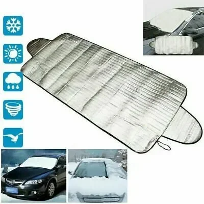 Acessórios do carro pára-brisas capa de gelo escudo de neve protetor frontal auto proteção uv cortina estilo 1pc