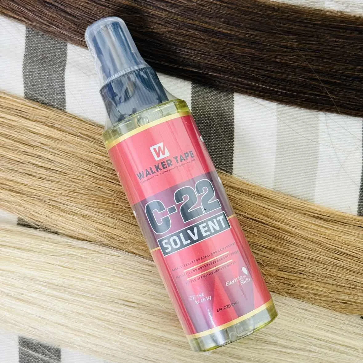 Walker Tape-pegamento de encaje Ultra Hold, 3,4 oz/101ml, resistente al agua, pegamento adhesivo para el cabello, súper pegamento para peluca de encaje/tupé/cierre