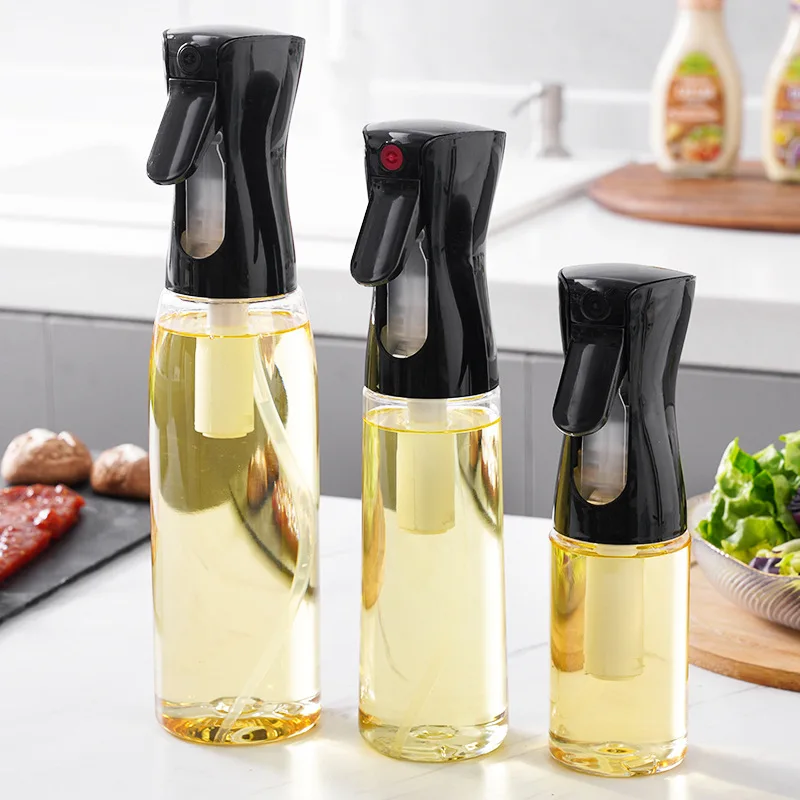 200/300/500ml  Botella de spray de aceite  Hornear en la cocina  Dispensador de aceite de oliva  Cámping  barbacoa  Horneando  Ensalada  Vinagre  Salsa de soja  Contenedores pulverizadores
