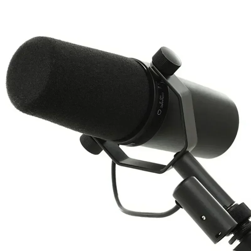 VIKEFON Dynamisches Mikrofon mit Nierencharakteristik SM7B Sm7b 7B Studio-Mikrofon mit wählbarer Frequenzgang für Live-Bühnenaufnahmen, Podcasting