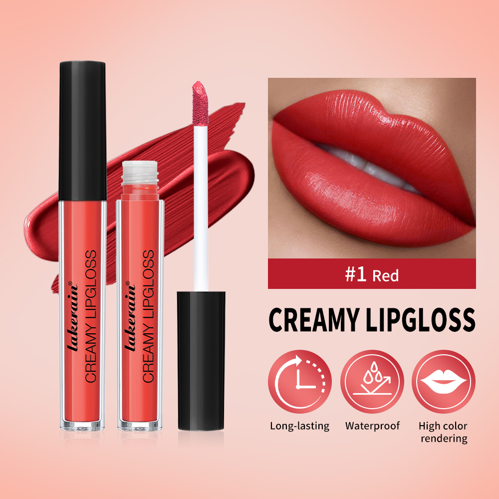 Brillo de labios semimate, 8 colores, terciopelo de larga duración, sin secado, adecuado para toda la piel, brillo de labios hidratante, labios regordetes marrones, cosméticos