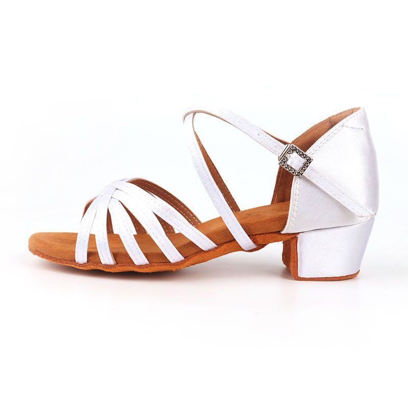 CLYFAN Crianças Sapatos de Dança para Meninas Salão de Baile Sapatos Latinos Senhoras Modernas Tango Dança Mulheres Sapatos Latinos Sandálias Salsa