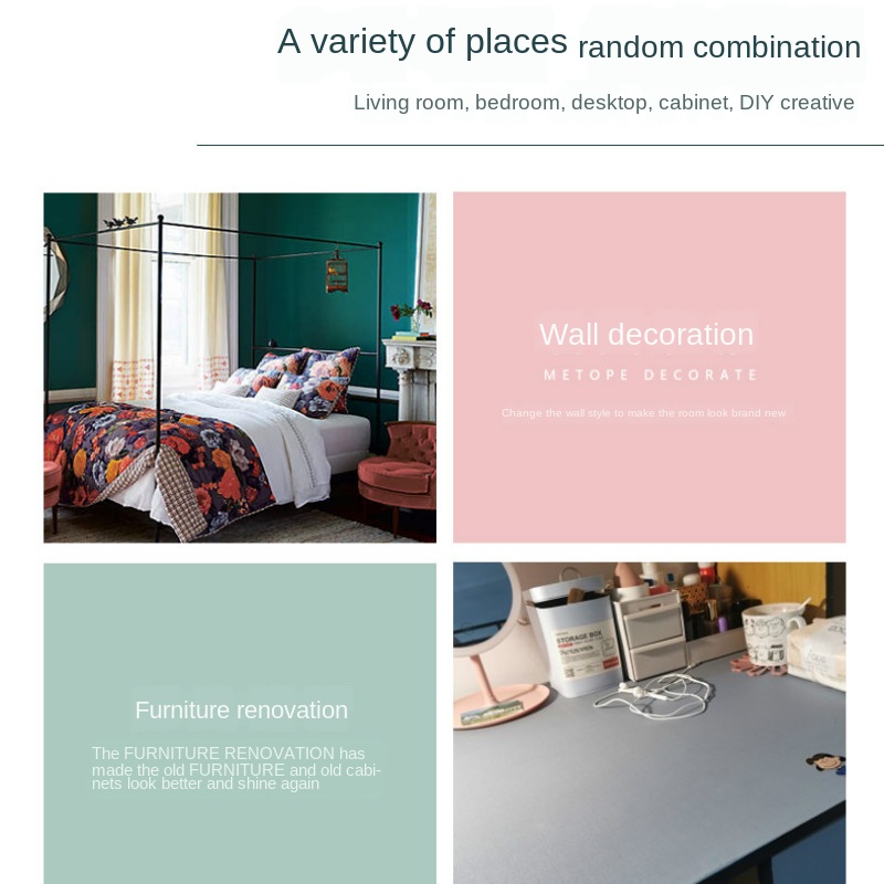 Обои самоклеящиеся, утолщенные, водонепроницаемые, из ПВХ, 90 см