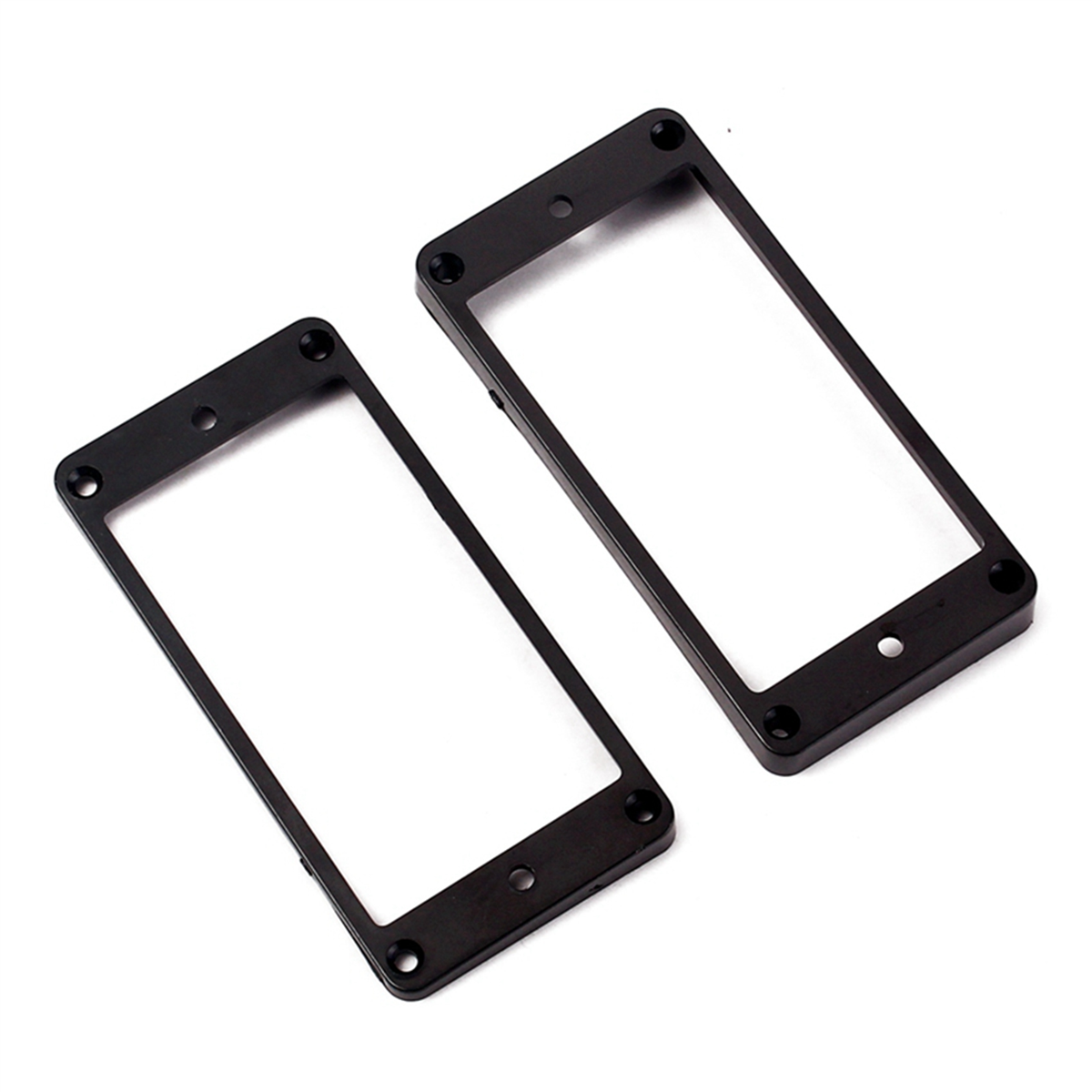 A71P 8 STKS Zwart Gebogen Humbucker Pickups Frame Montage Ringen voor Elektrische Gitaar