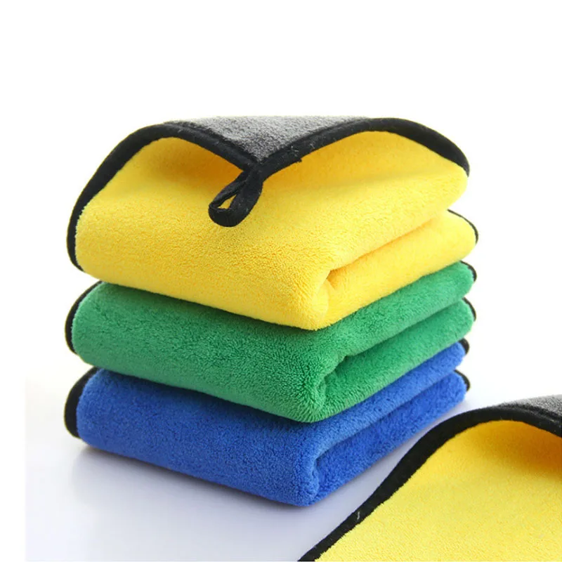 Toalla de microfibra para lavado de coches, paño de secado y limpieza de coche Extra suave y súper absorbente, toalla de lavado detallada para el cuidado del coche, 30x30/40cm