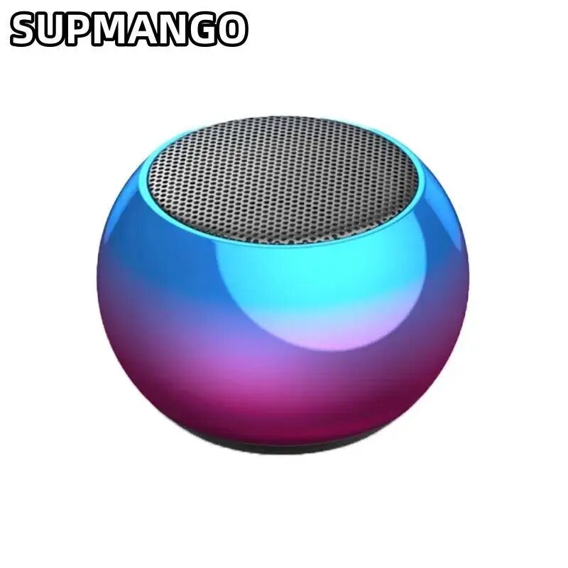 Bezprzewodowy głośnik Bluetooth Przenośny mały stalowy pistolet Metalowy ciężki subwoofer stereo surround Zewnętrzny mały głośnik Mini Bluetooth