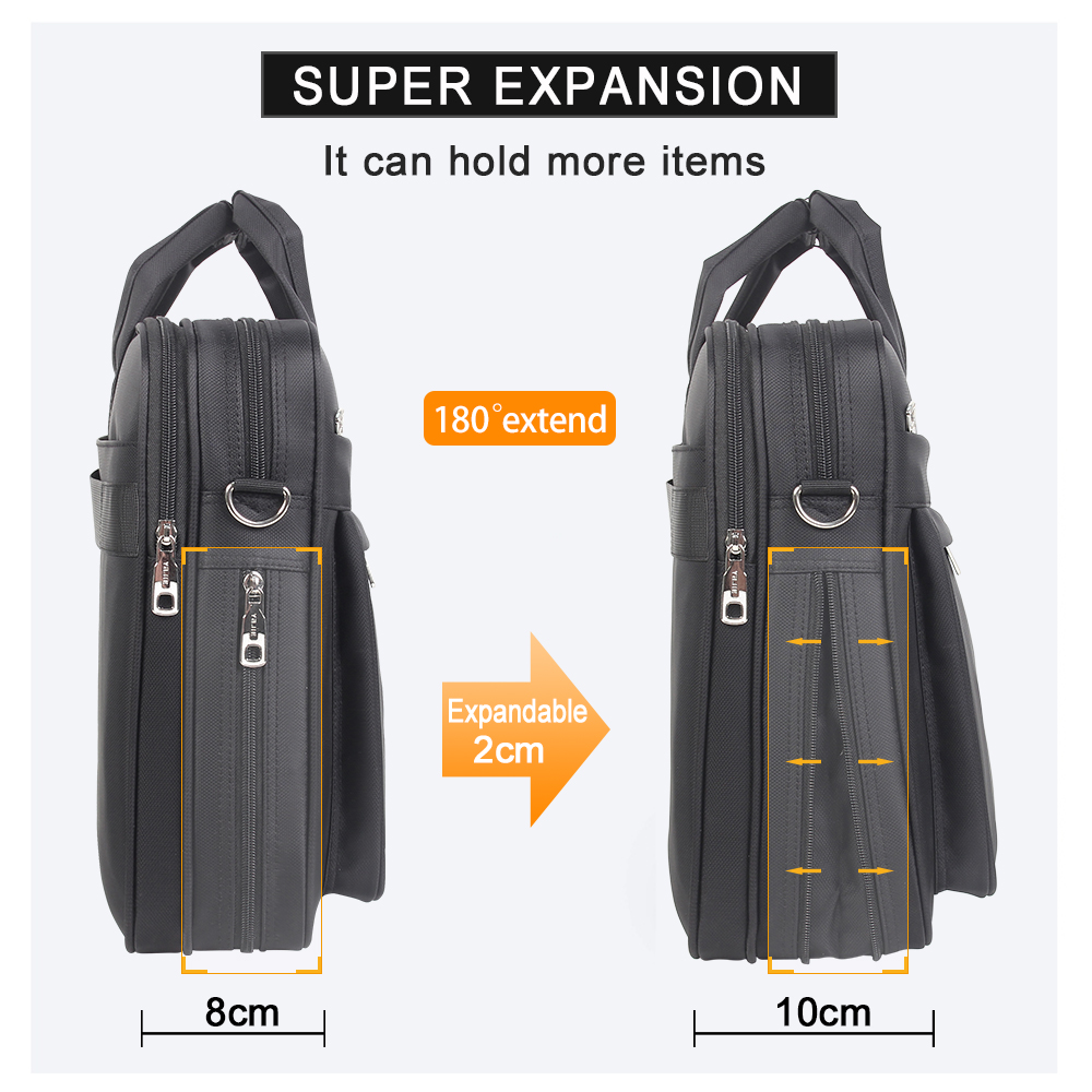 Briefcases For Men Canvas Tote Bag Large Laptop Case 15.6 Inch 17 Inch 14 Inch Computer Bag  Work Business  Shoulder Office